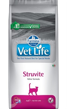 FARMINA Vet Life Cat Struvite Для кошек Растворение уролитов струвитного типа - фото 15966