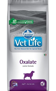 FARMINA Vet Life Dog Oxalate Ограничение образования уролитов уратного, оксалатного и цистинового типа - фото 16013
