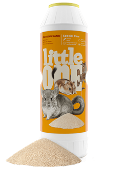 Little OneЛиттл Уан Песок для купания шиншилл 1кг - фото 20092