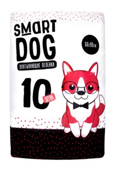 Smart Dog Пелёнки впитывающие пеленки для собак 60х90 - фото 28174