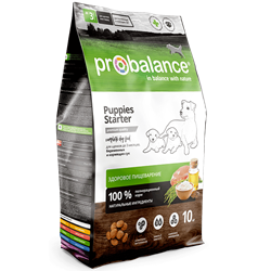 ProBalance Starter Корм сухой щенков до 2-х мес, беременных и кормящик сук - фото 28826