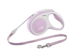 FLEXI рулетка-трос для собак до 20кг, 8м,   (New Comfort M Cord 8 m,) - фото 29126