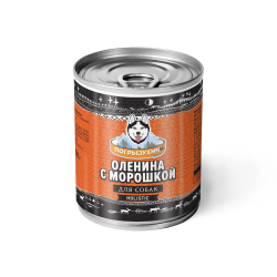 Погрызухин консервы ОЛЕНИНА С МОРОШКОЙ (338 ГР.) - фото 36979