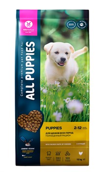 ALL DOGS Полнорационный корм для щенков (ALL PUPPIES) - фото 38931