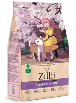ZILLII Adult Dog Large Breed Сухой корм для взрослых собак крупных пород Индейка с Ягнёнком - фото 40267