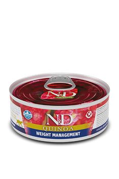 N&D CAT QUINOA WEIGHT MANAGEMENT (с киноа, для контроля веса) - фото 41853