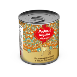 Родные корма «Нежные» для собак «Калтыки и языки в желе», 240г - фото 42701