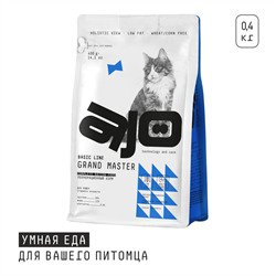 AJO GRAND MASTER СУХОЙ ПОЛНОРАЦИОННЫЙ КОРМ  ДЛЯ КОШЕК СТАРШЕГО ВОЗРАСТА - фото 42843