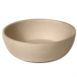 Миска NATURAL из бамбука на резинке "Латте", 0,57л - фото 43726