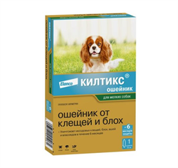 Килтикс® ошейник от клещей и блох для собак мелких пород, 35 см - фото 45003