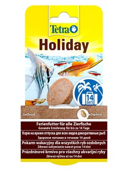 TetraHoliday корм для рыб "отпуск 14 дней", твердый гель 30 г - фото 55873