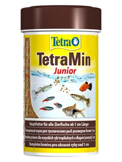 TetraMin Junior корм в хлопьях для молоди рыб 100 мл - фото 55939