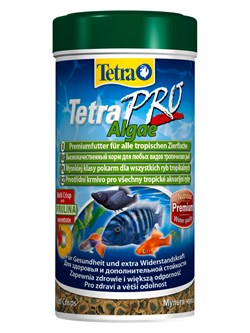 TetraPro Algae Crisps раст.корм для всех видов рыб в чипсах 250 мл - фото 56047