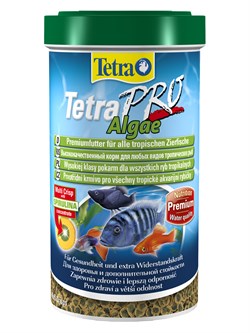 TetraPro Algae Crisps раст.корм для всех видов рыб в чипсах 500 мл - фото 56051