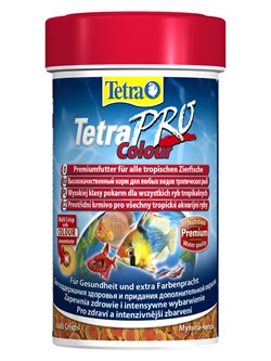 TetraPro Color Crisps корм-чипсы для улучшения окраса всех декоративных рыб 100 мл - фото 56058