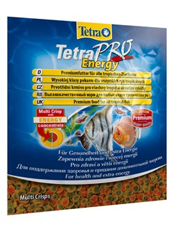 TetraPro Energy Crisps корм-чипсы для всех видов рыб для дополнительной энергии 12 г (sachet) - фото 56079