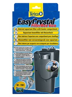Tetra EasyCrystal 600 Filter Box внутренний фильтр для аквариумов 50-150 л - фото 56344