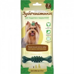 Зубочистики Мятные для собак мелких пород, 7шт. - фото 6905