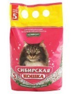 Сибирская кошка Комфорт: Впитывающий наполнитель - фото 9299