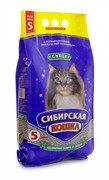 Сибирская кошка Супер Комкующийся наполнитель (крупные гранулы)