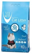 VAN CAT Комкующийся наполнитель без пыли с ароматом Весенней свежести, пакет (Fresh)NRI006