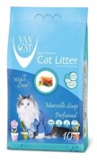 VAN CAT Комкующийся наполнитель без пыли с ароматом Марсельского мыла, пакет (Marsilla Soap)