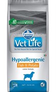 FARMINA Vet Life Dog Hypoallergenic Fish & Potato Пищевая аллергия и/или непереносимость