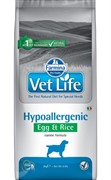 FARMINA Vet Life Dog Hypoallergenic Egg & Rice Пищевая аллергия и/или непереносимость