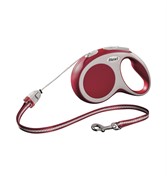 FLEXI Рулетка-тросдля собак до 20кг, 8м, красная (Vario M cord 8m red)