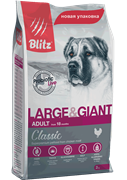BLITZ ADULT LARGE&GIANT BREEDS/корм для собак крупных пород