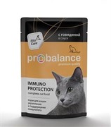 ProBalance Immuno Protection с говядиной в соусе, пауч 85 гр