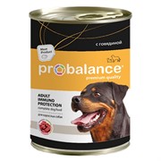 Probalance Adult Immuno Protection Корм консервированный для собак с говядиной, 850 гр