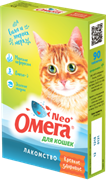 Омега Neo+ Лакомство мультивитаминное д/кошек Крепкое здоровье с морскими водорослями
