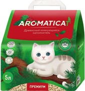 AromatiCat древесный комкующийся наполнитель Premium