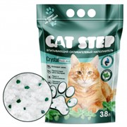 CAT STEP силикагелевый с ароматом мяты 3,8 л