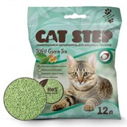 CAT STEP Tofu Green Tea  растительный комкующийся