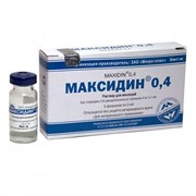 Максидин инъекц. 0.4%  5мл  /5фл/