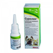 СУРОЛАН суспензия для лечения отитов, фл.15мл