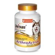 ЮНИТАБС Arthro c Q 10Active Витамины для собак при болезнях суставов 100таб.