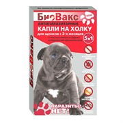 Биовакс Капли на холку для щенков антипаразитарные №2