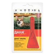 Дана Ультра капли на холку (для собак и щенков 5-10 кг), 0,8мл