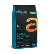 Alleva Natural Adult Fish & Pumpkin Mini с рыбой и тыквой для собак миниатюрных пород