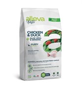 Alleva Holistic Puppy/junior Mini с курицей и уткой, для щенков и юниоров миниатюрных пород