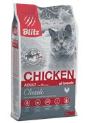 BLITZ  ADULT CATS CHICKEN корм для кошек с Курицей