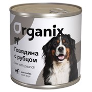 Organix Консервы для собак говядина с  рубцом