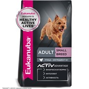 Корм для взрослых собак мелких пород Eukanuba Adult Small Breed 1+ years сухой