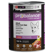 Probalance Adult Gourmet Diet Корм консервированный для взрослых собак c телятиной и кроликом, 850 гр.
