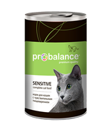 Probalance Sensitive Корм д/кош. с чувствительным пищеварением, 415 гр