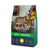 Сухой корм для кошек Mr.Buffalo STERILIZED, курица