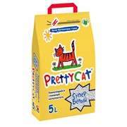 PRETTY CAT Комкующийся наполнитель Супер Белый